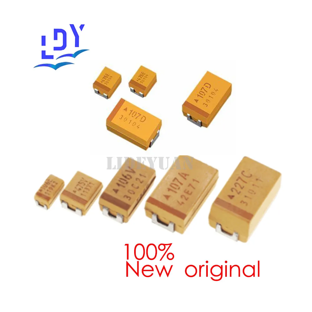 

5pcs TPME477K006R0018 Package 2917 Tantalum Capacitor Parameters 470uF ±10% 6.3V SMD Tantalum Capacitor