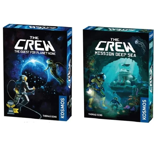 The Crew - Quest for Planet Nine Astronauts Mission Game Collection Cards Assistant for Family Activities English Version 2