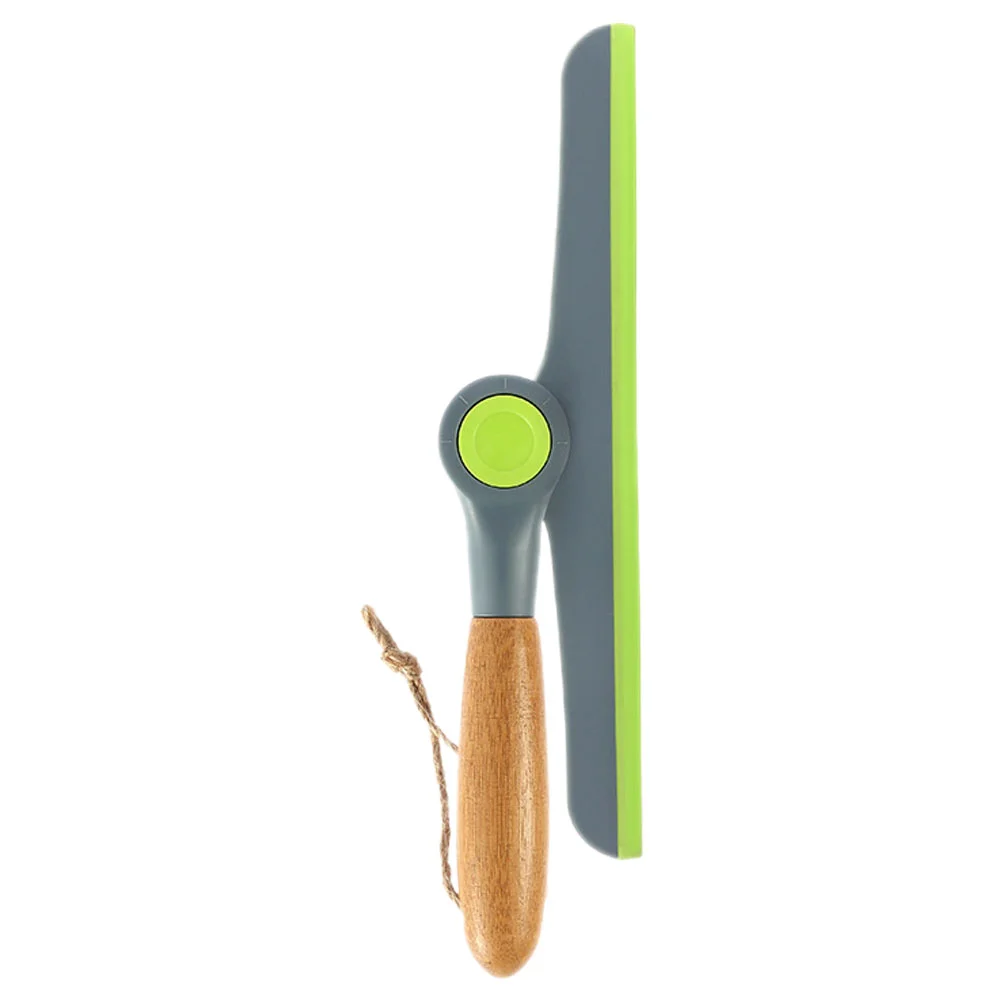 

Ceramic Tile Wooden Handle Wiper Shower Door Rubber Squeegee For Window Cleaning