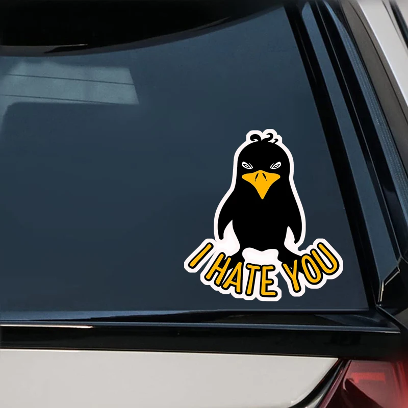Рисунок 2 - Виниловая наклейка для автомобиля «I Hate You»