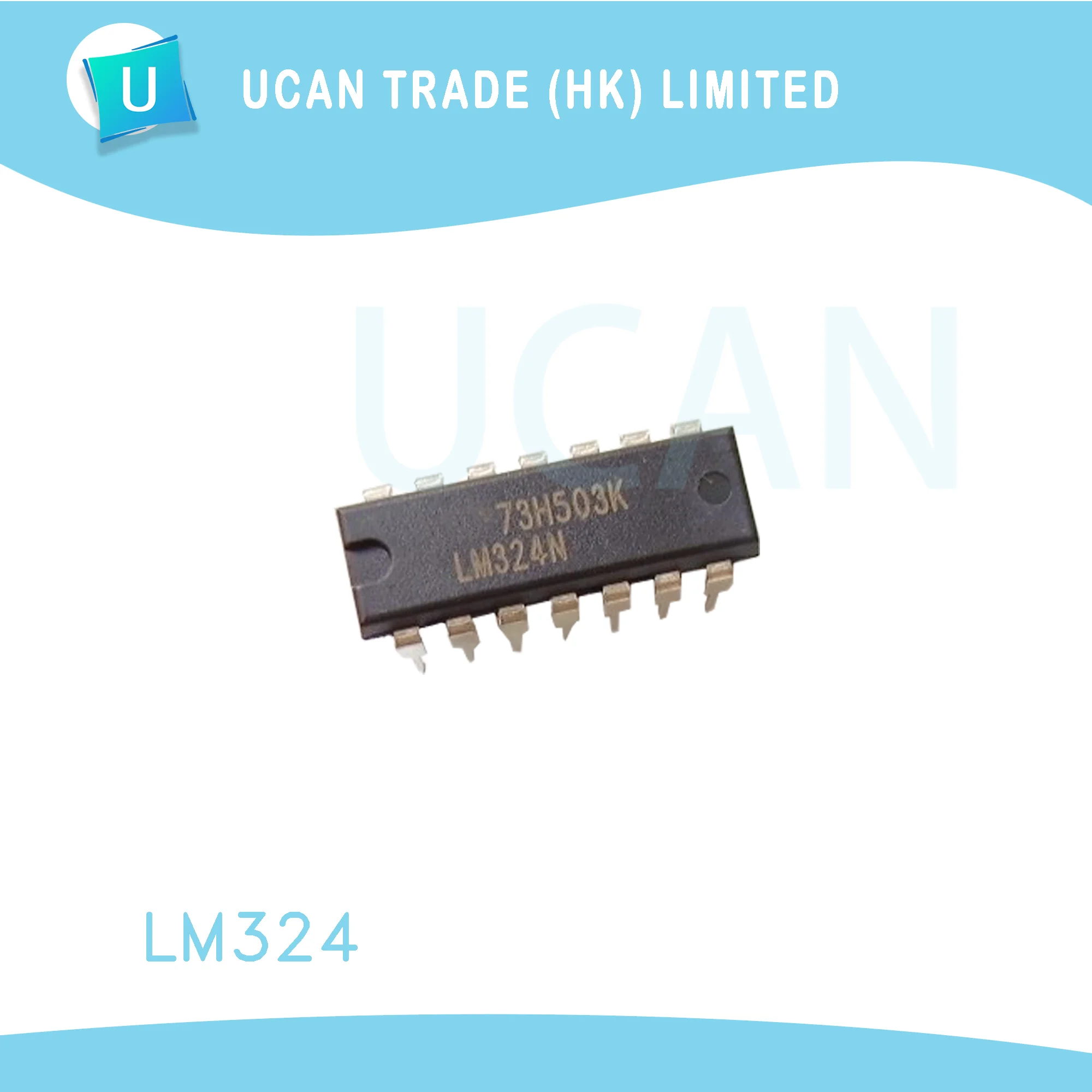10 buah DIP14 LM324 LM324N LM324A DIP baru dan asli IC AliExpress