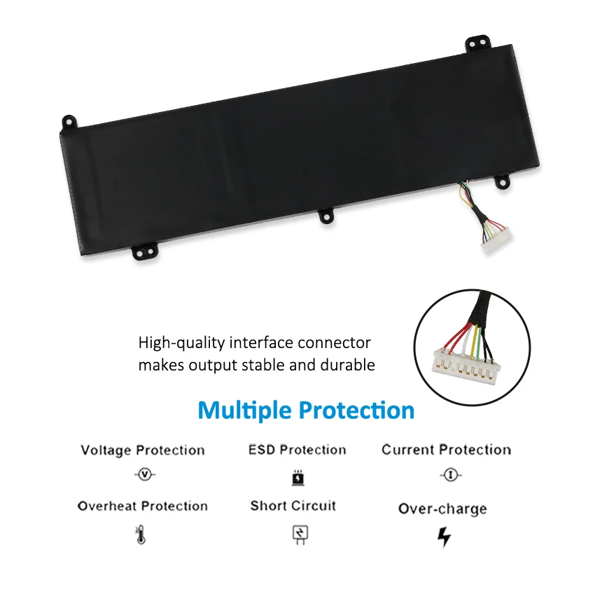 Bateria do Portátil Ajuste para o Netbook N550rc N550rn rc N551 rn rc F57-d1 d2 d3 d4 D5r 687-n550s4e42 11.4v 48wh Kingsener-n550bat3 - Imagem 5