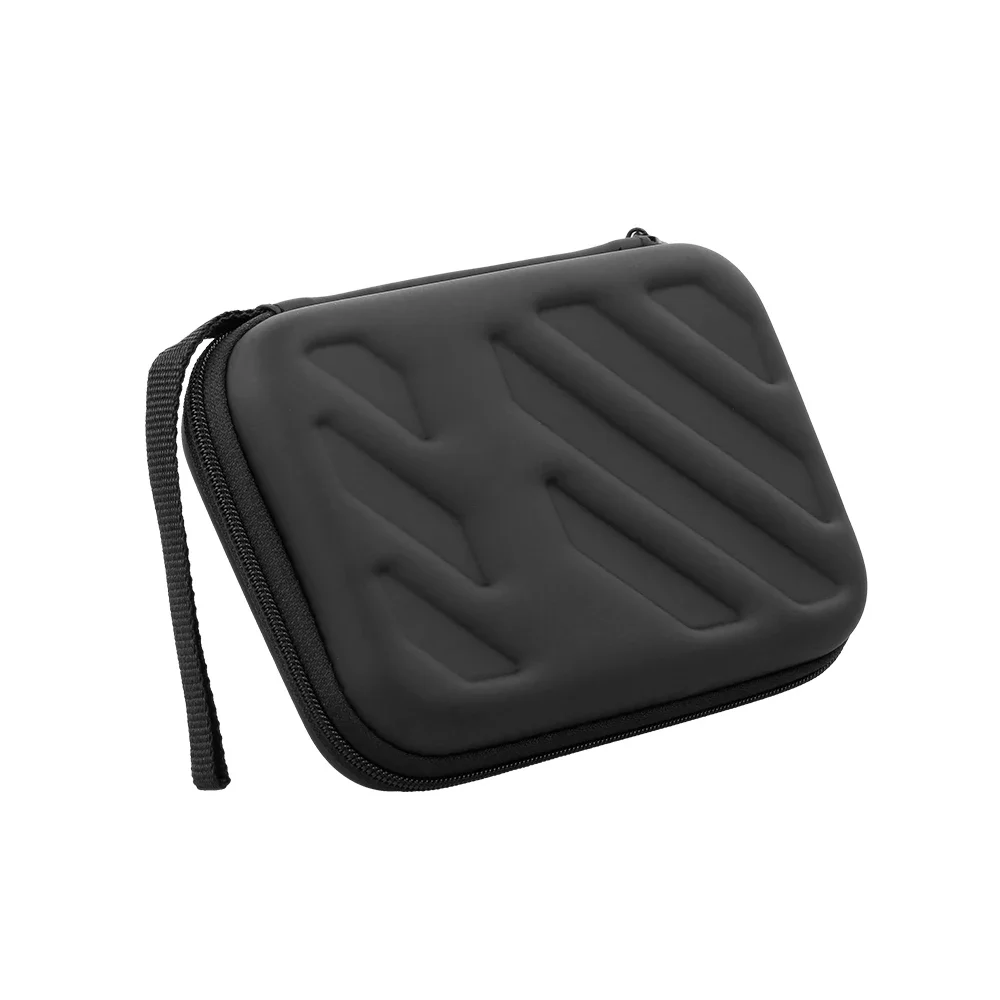 External Hard Drive Disk Case Shockproof EVA Case 2.5in HDD Mesh Pocket Soft Inner Fabric Carrying for Office Use