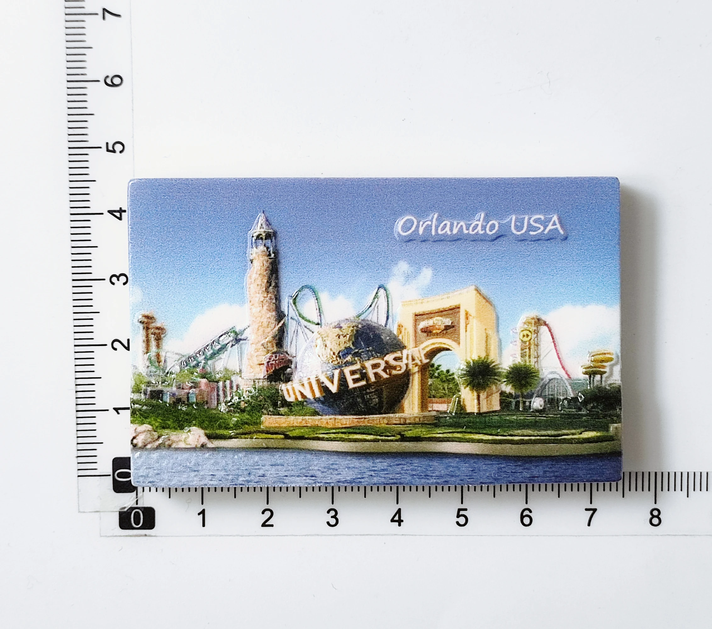 3D Orlando USA fridge magnet gift souvenir resin refrigerator magnetic sticker collection home decoration magnetic fridge magnets magnetic sticker magnetic fridge stickers