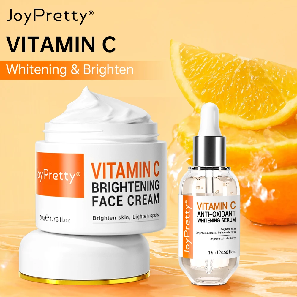 JoyPretty Vitamin C Face Cream Whitening Dark Spots Removal facial vitamin c cream