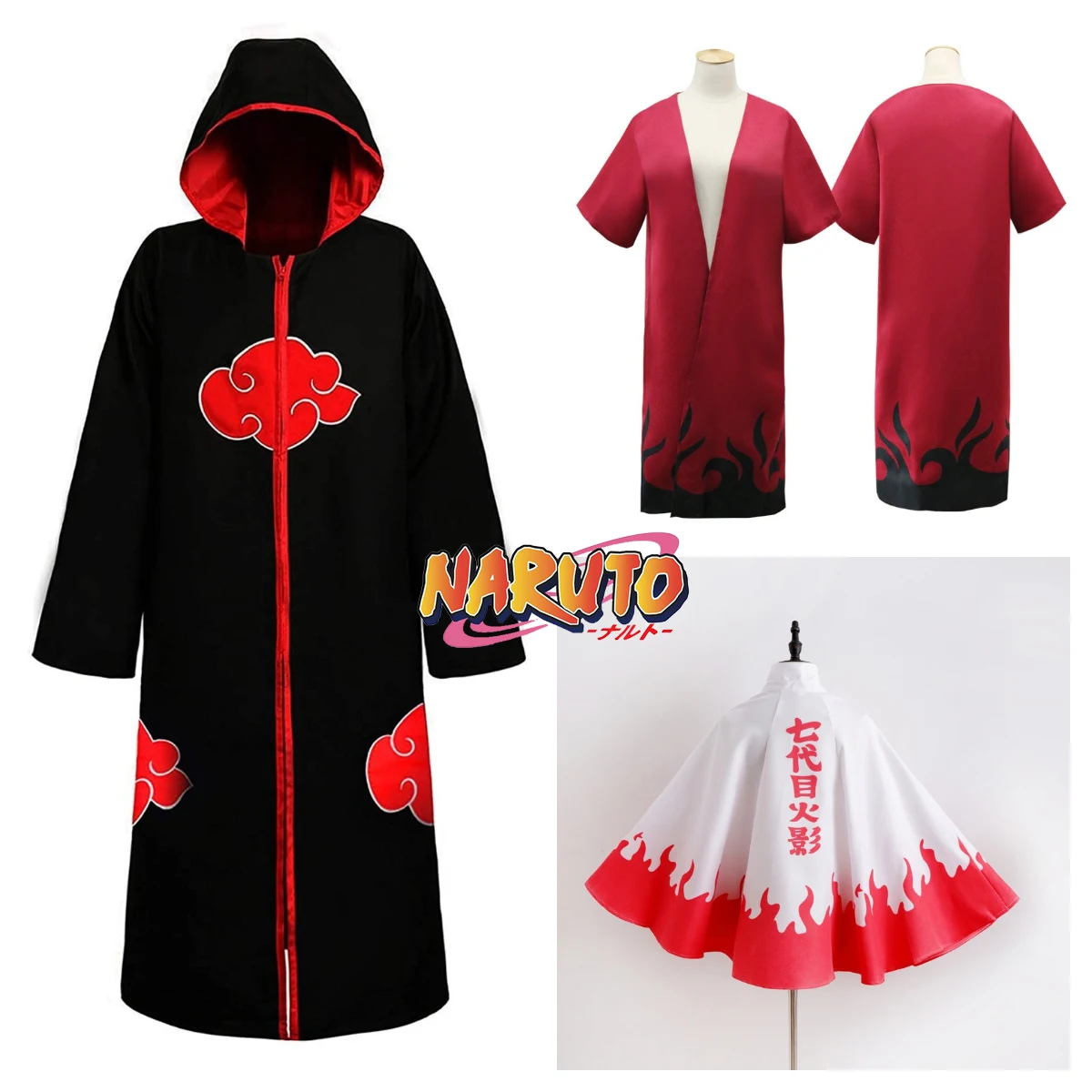 Hot Japon Anime Naruto Unisexe Cosplay Hokage Accessoires Jouets