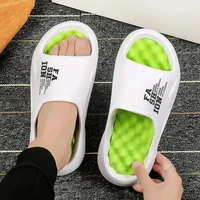 2025New été hommes Massage pantoufles côtés intérieur extérieur sandales plage chaussures décontractées semelle souple diapositives hommes sandales 3