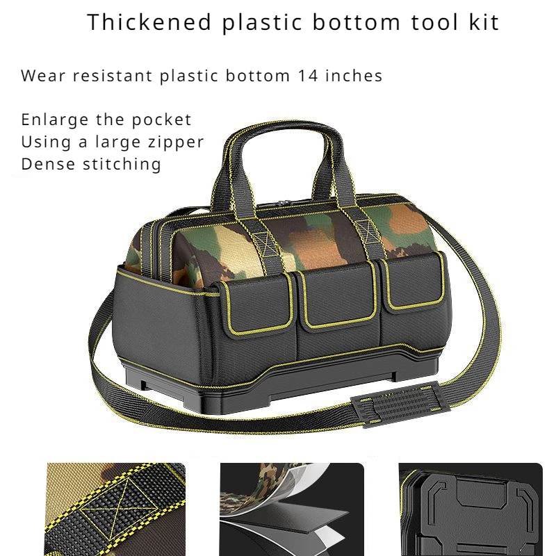 

14 Inch Hardware Maintenance Toolbox Storage Box Electrical's Household Portable Large Industrial Grade Empty Box