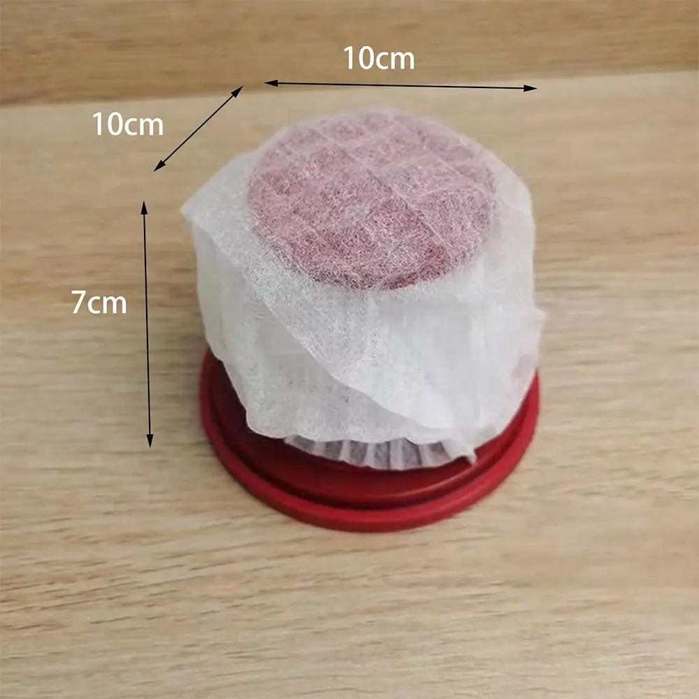 Non-wovens Vacuum Cleaner Filter Mesh Durable Dust-proof Dust Collection Filter Mesh Disposables Cover Accessories 100PCS