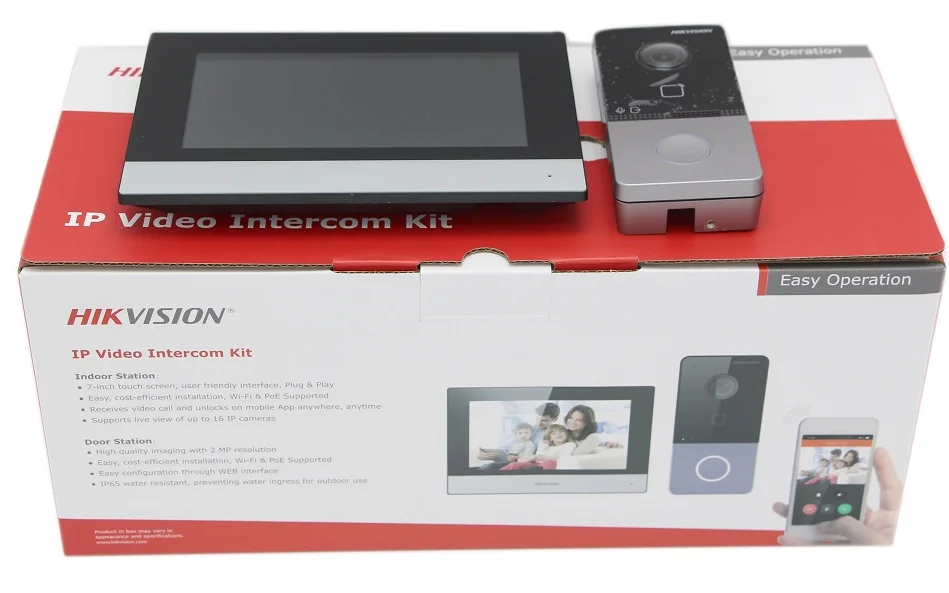Комплект видеодомофона hikvision ds kis603 p. Ds-kis603-p. домофон hikvision ds-kis603-p. hikvision ds kis603 p c.