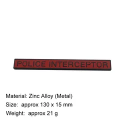 Emblema Decal Premium Turboalimentato per Cofano, Fendinebbia, Bagagliaio e Posteriore