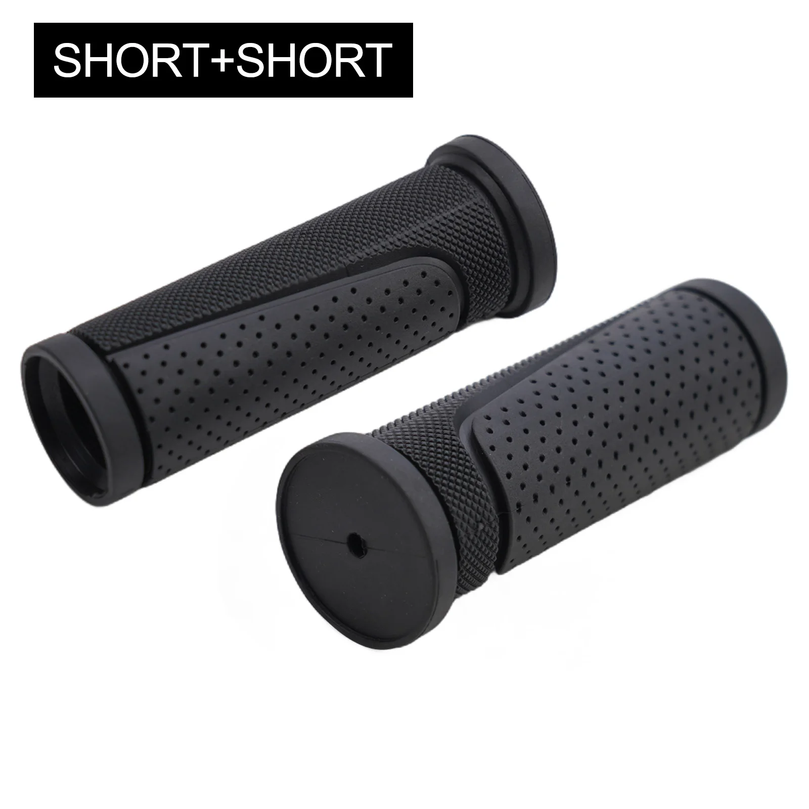 Description Picture 6 of itemBike Bicycle Anti-Skid Ahock Absorption Handlebar Grips Glove Long/Short For Caliber 22.2mm Handlebars TPR Rubber Grip Bicicleta