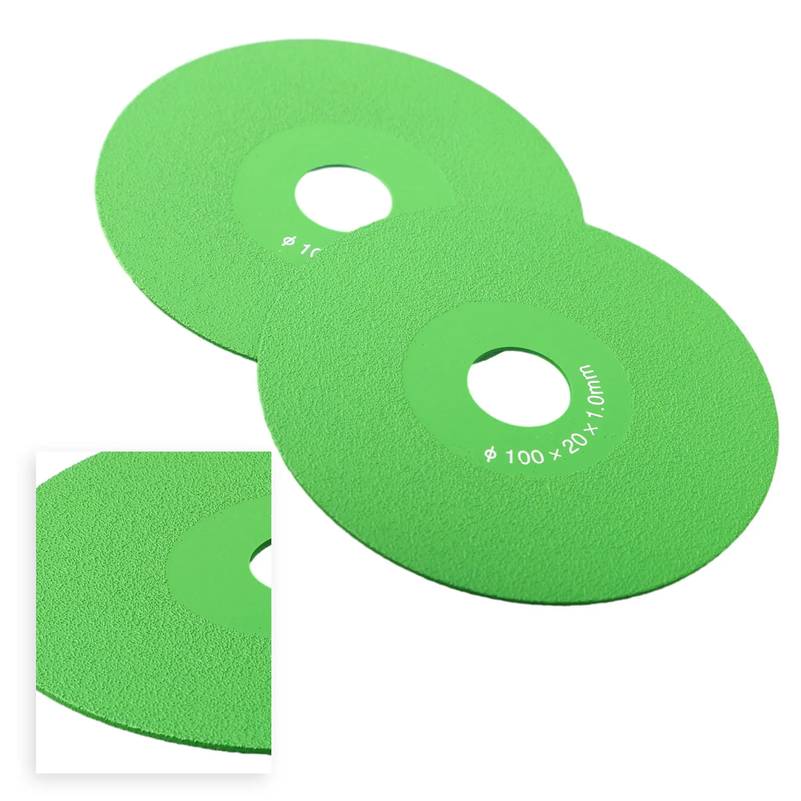 

2 шт./компл. 100 × 20 × 1 мм зеленый режущий диск для плитки подходит для угловой шлифовальной машины 100 подходит для алмазного мрамора лезвие пилы керамический нефритовый шлифовальный круг