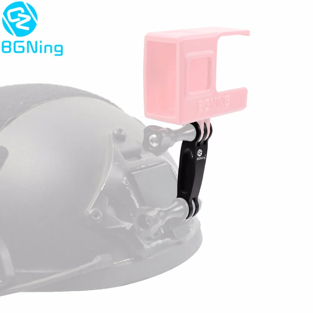 Aluminium Helm Verlängerung Arm Selfie Stick für GoPro 13 12 11 10 SJCAM Yi 4K Sport Action Kamera Halterung Adapter Zubehör – Detail 9