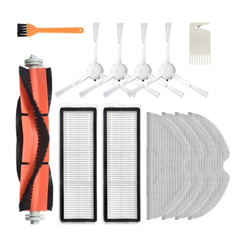 

Сменный фильтр для робота-пылесоса Xiaomi Mijia 1C 1T Mi Dreame F9, Hepa фильтр, основная боковая щетка, насадка на швабру