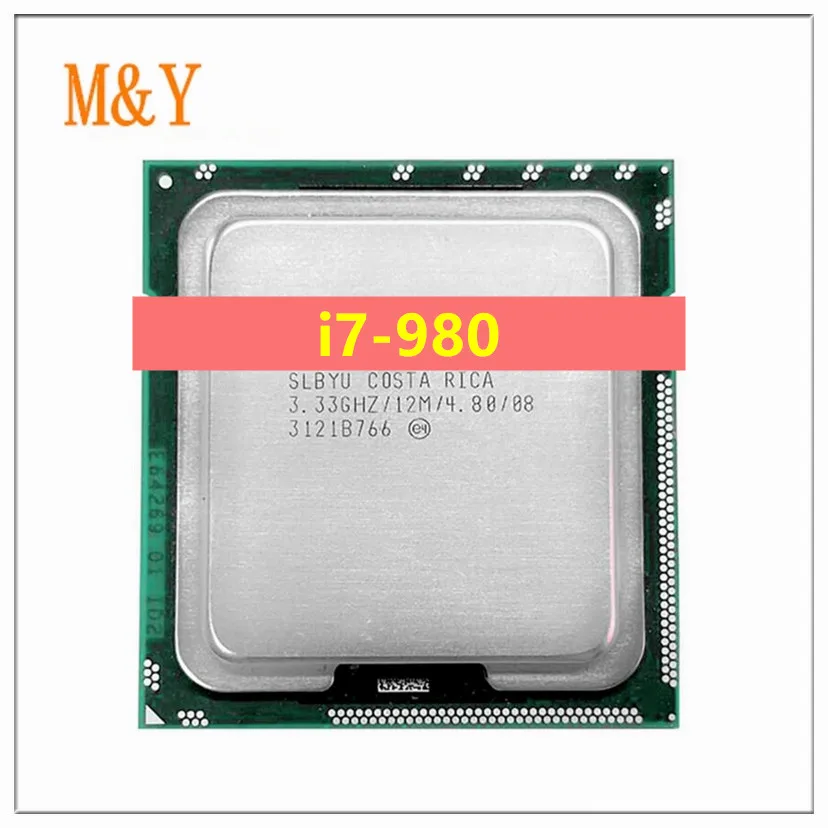 Core i7-980 Processor i7 980 3.33GHZ 6-Core 12M Cache LGA1366 CPU 130W