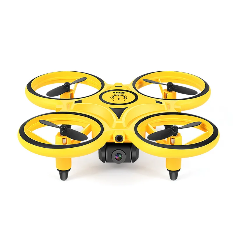 Rc Gesto intelligente Induzione Uav Disco volante Orologio Quadcopter Sospensione resistente alla caduta Giocattolo per piccoli aerei con telecomando - Image 4