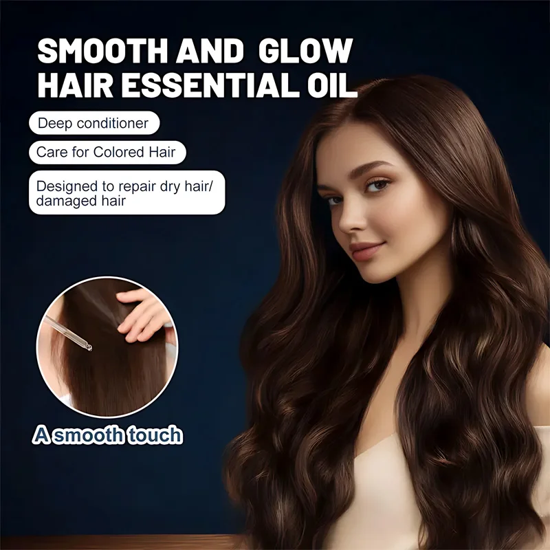 YUITIKUE 100ml Batana Hair Oil is suitable for moisturizing hair, smoothing dry and coarse hair, adding shine and smoothing hair