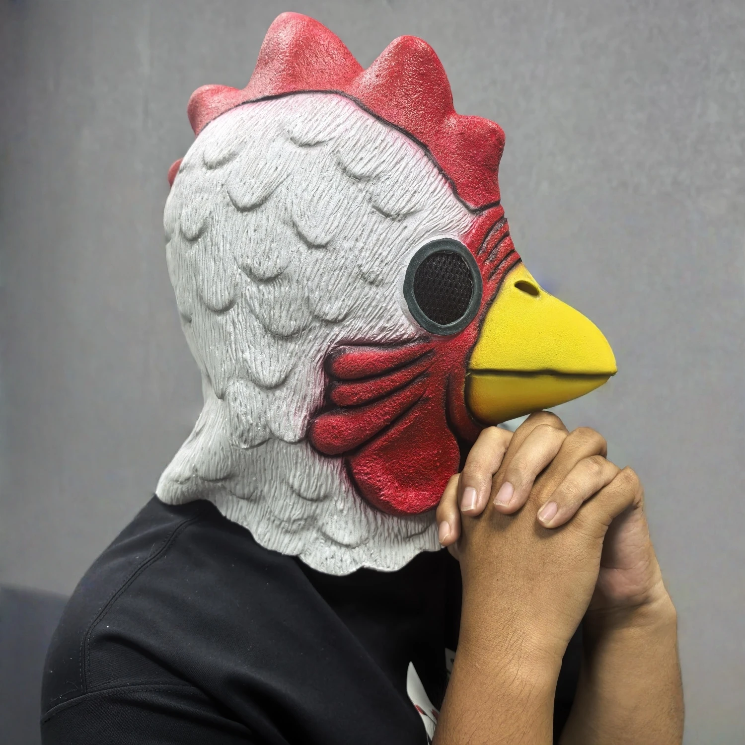 Hotline Miami Jacket Cosplay: The Complete Guide to Wearing the White  Rooster Mask with Authenticity and Comfort, image size:1500x1500