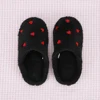 Plush Heart Slippers Non Slip Fuzzy Home Slippers Comfortable Flat Thermal Slippers Breathable Fluffy Love Slippers for Women 4