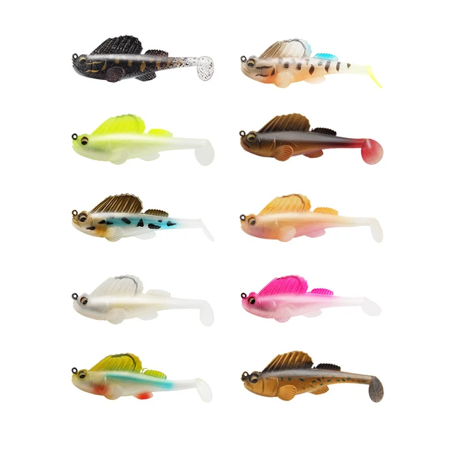 Soft Fishing Lures, Paddle Tail Swimbaits for Bass Fishing, Premium Fishing  Bait for Saltwater Freshwater, Trout