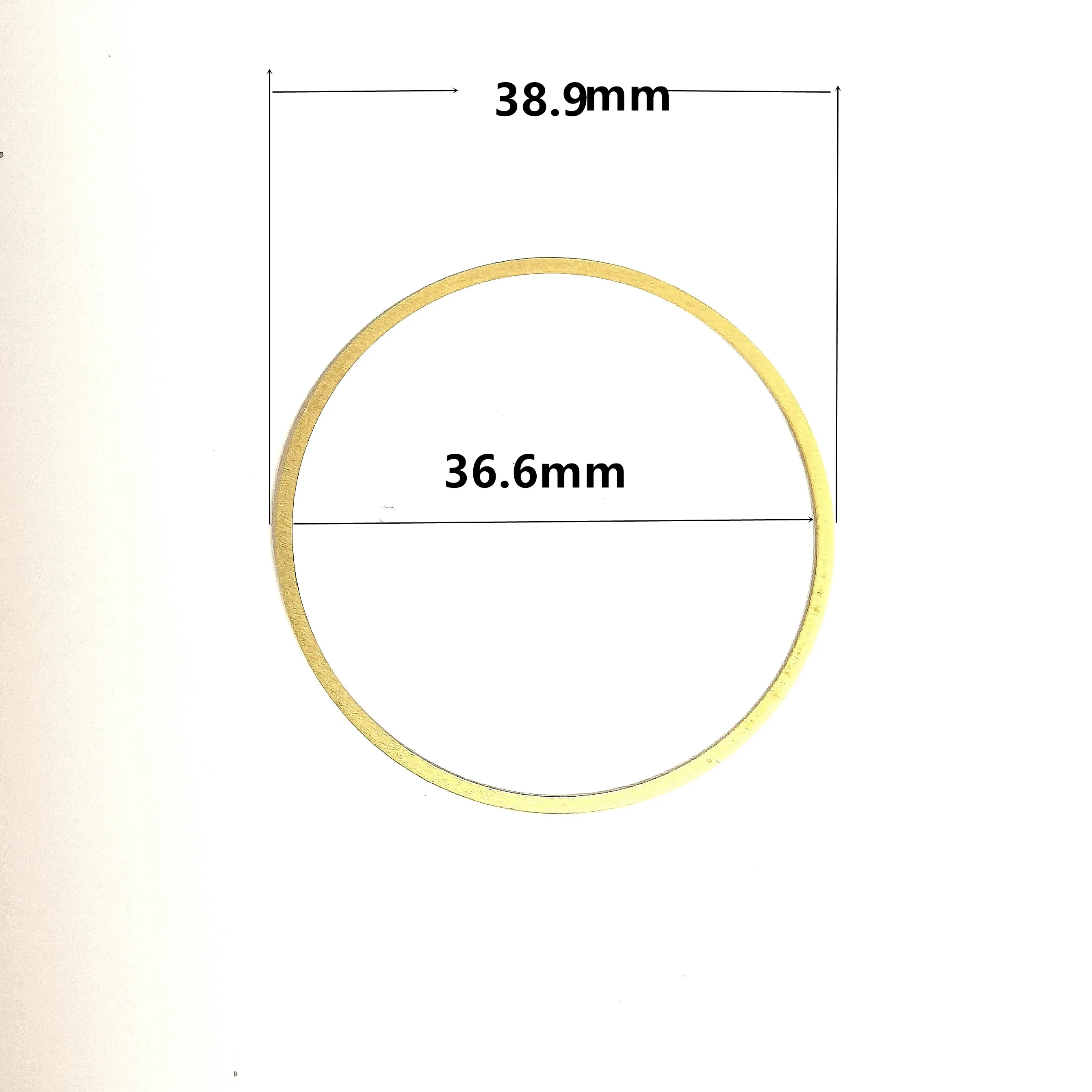 Watch Accessories Case Crown Height Increase Add Dial Thindess Metal Ring Fit St3600 ETA6497 ETA6498 Manual Winding Movement for watch accessories
