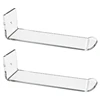 Clear Acrylic Wall Mounted Headband Storage Rack Minimalist Wall Display Shelf For Home Display Rack Hanger Holder Organizer 6