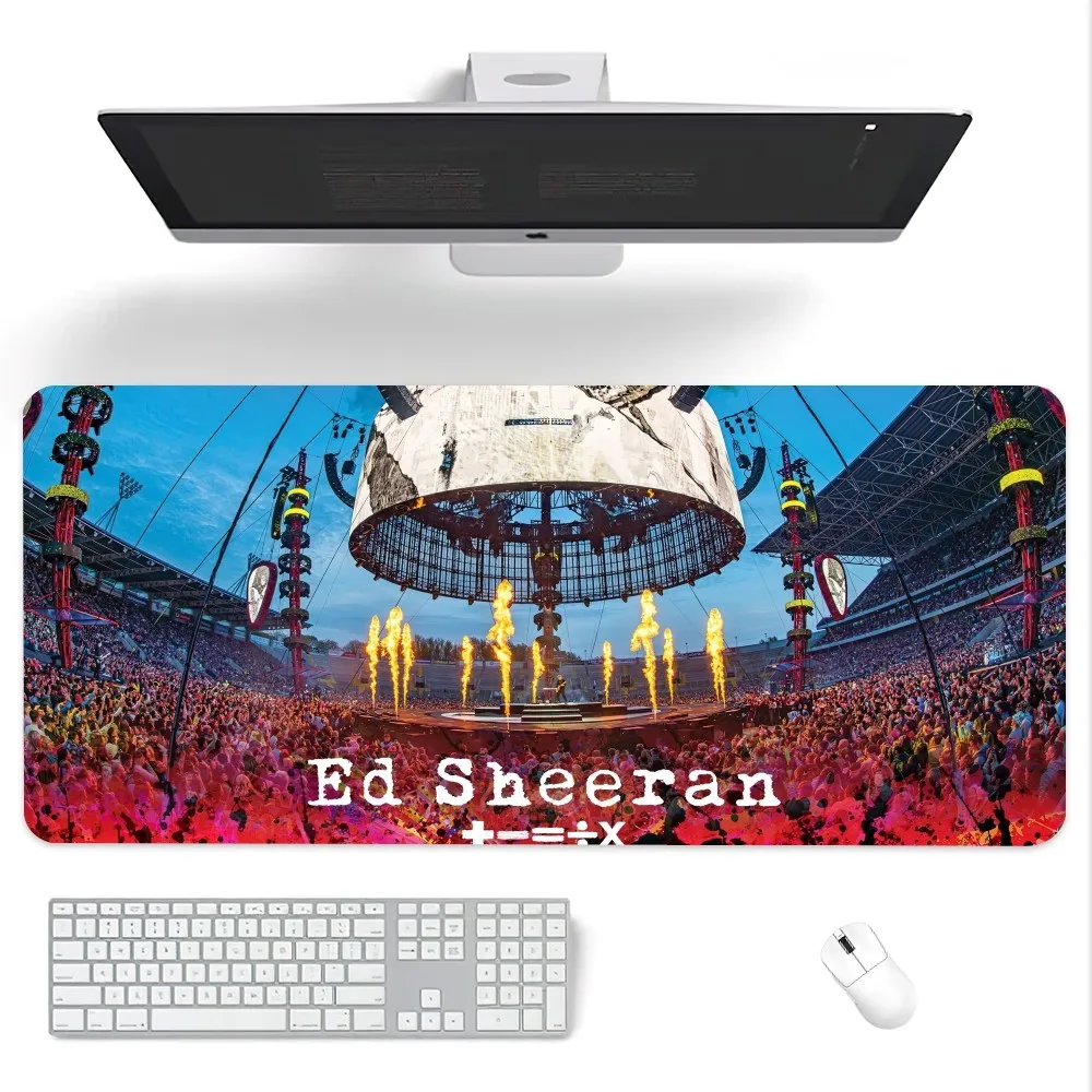 Singer Ed S-Sheeran Eraser Mouse Pad Computer Laptop Gaming Office Wrist Guard Non Slip Keyboard Pad 2