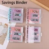 Savings Binder 150-5000USD Savings Challenge Loose-leaf Notebook Binder Housing Budget Planner Cash Envelope Savings 1