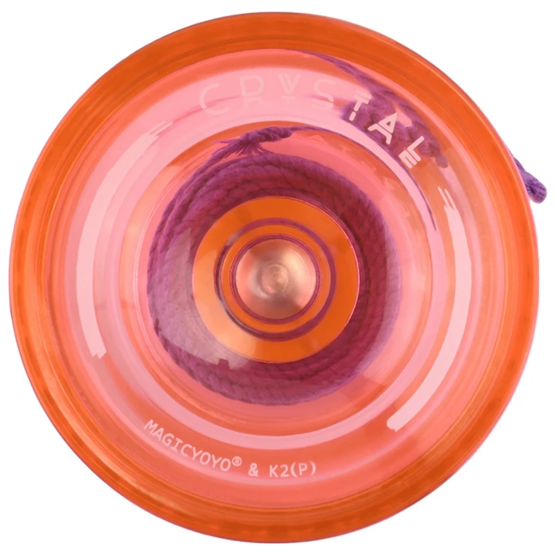 MAGICYOYO K2 Plus Crystal Responsive Yoyo,Dual Purpose Yo-Yo With Replacement Unresponsive Bearing For Intermediate 2