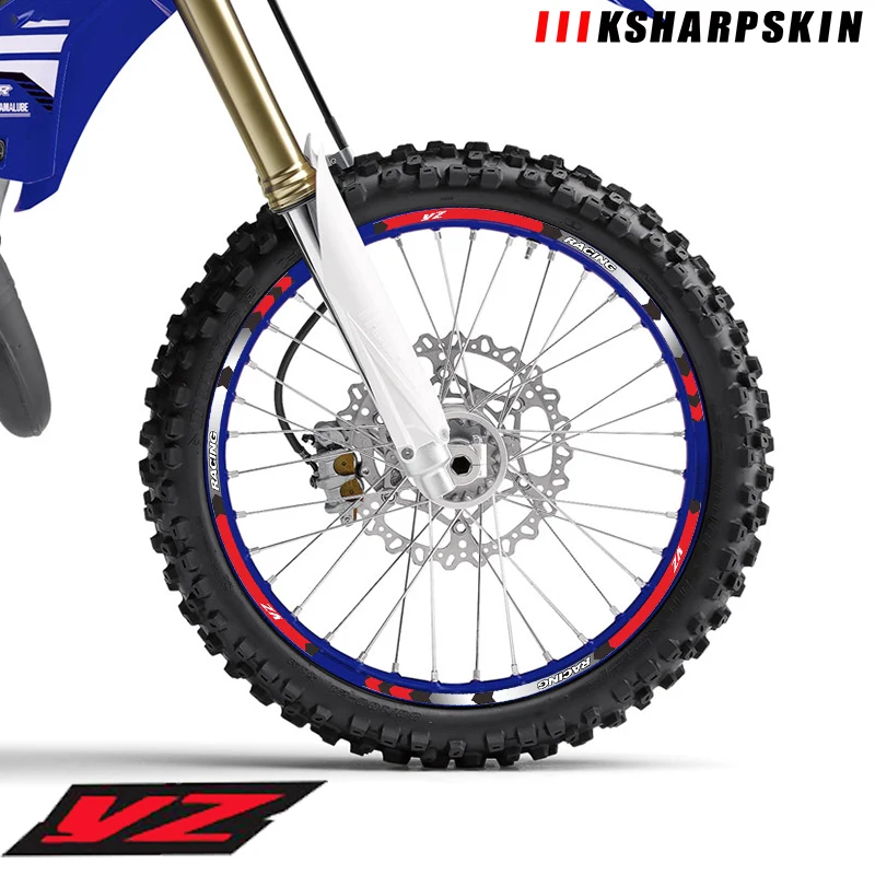 

Светоотражающее внутреннее кольцо для мотоциклетной шины, многоцветные водонепроницаемые наклейки для YAMAHA YZ 250F/450F/450FX YZ 125/250