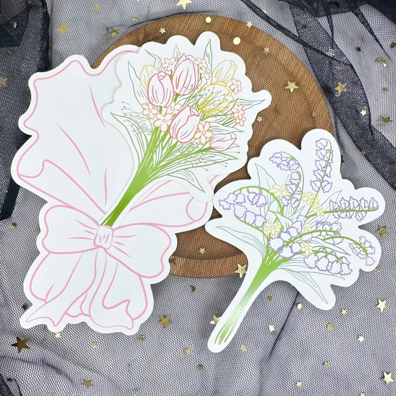 Elegant Orchid Thank You Cards - Handwritten Note Set for Weddings, Parties, and Special Occasions