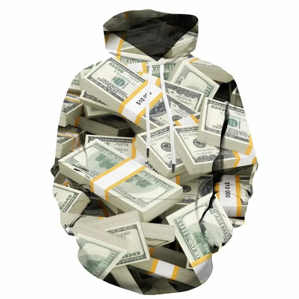 thumbnail image 1 of Sudadera con capucha para hombre de otoño con estampado de lobo animal, jersey estampado 3D, moda urbana, sudadera popular de manga larga de gran tamaño para hombre, 1 of 5