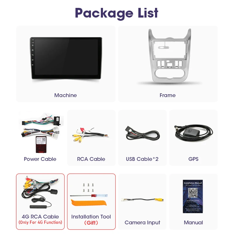   Ƽ̵  ÷̾,  ΰ 1, 굥 2009-2015, ٽþ , GPS, ī÷ ̼, 2Din, 4G, ȵ̵ 12
