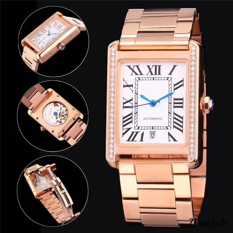 

2024 Top Brand Luxury Men's Automatic Mechanical Fashion Japan MIYOTA Movement 32mm Watch Relogio