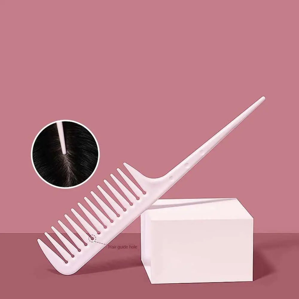 

Fashion Pink Large Comb Anti-static Hair Combs Head Massager Wide Tooth Comb for Hair Styling Tools Smooth Hair Comb