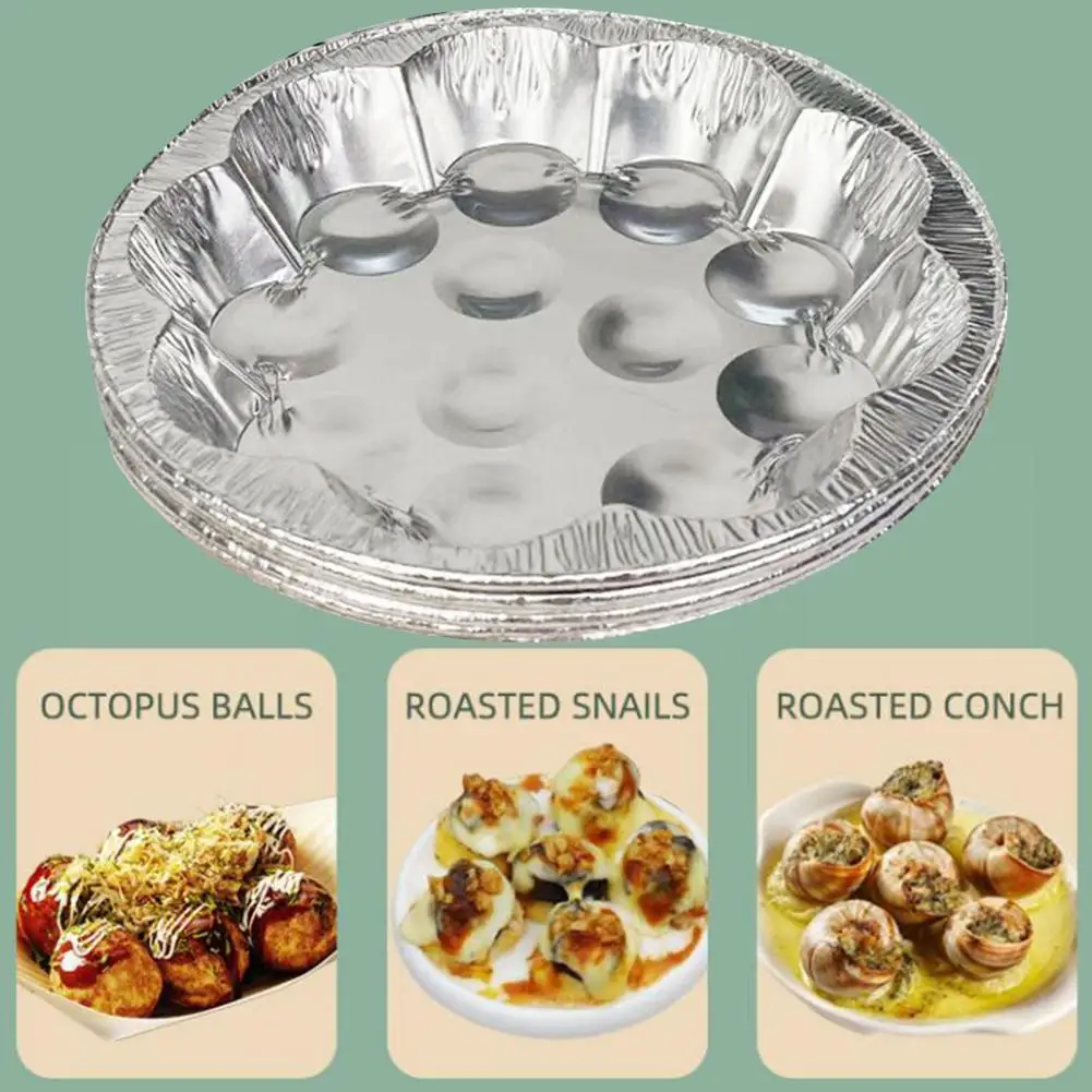 

20 шт., одноразовые маслостойкие противни из алюминиевой фольги, 400 мл