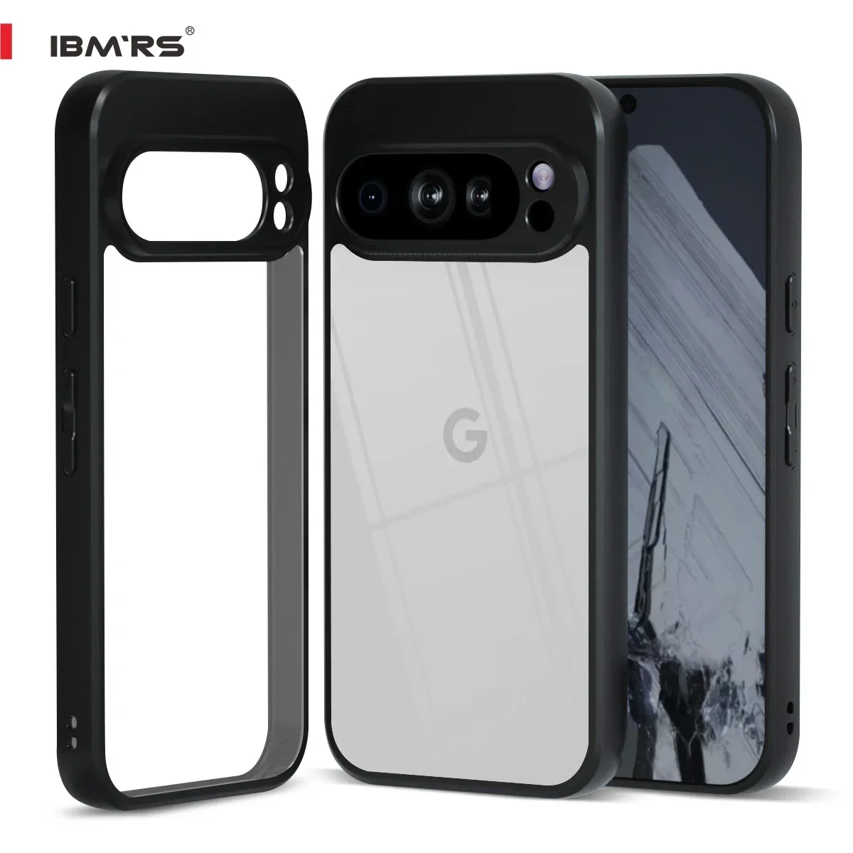 Rugged Durable Anti-Slip TPU Shockproof Case - Camo Black