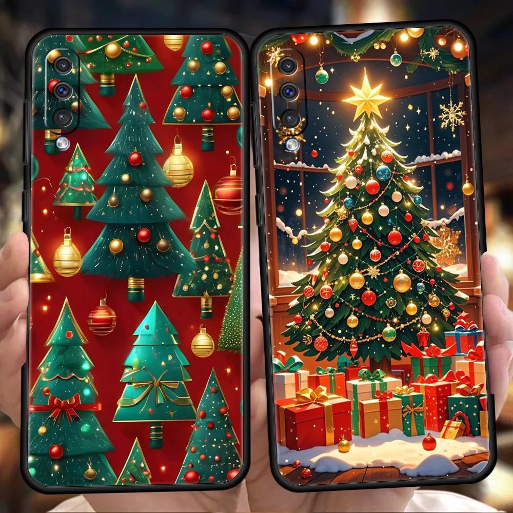 Festive Christmas Tree Soft TPU Phone Case