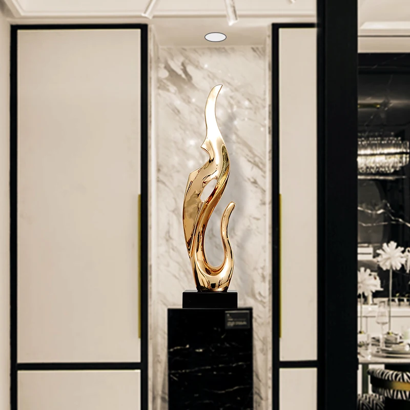

Creative desktop, modern abstract decoration, large hotel lobby sculpture, artwork, floor decoration, interior decoration