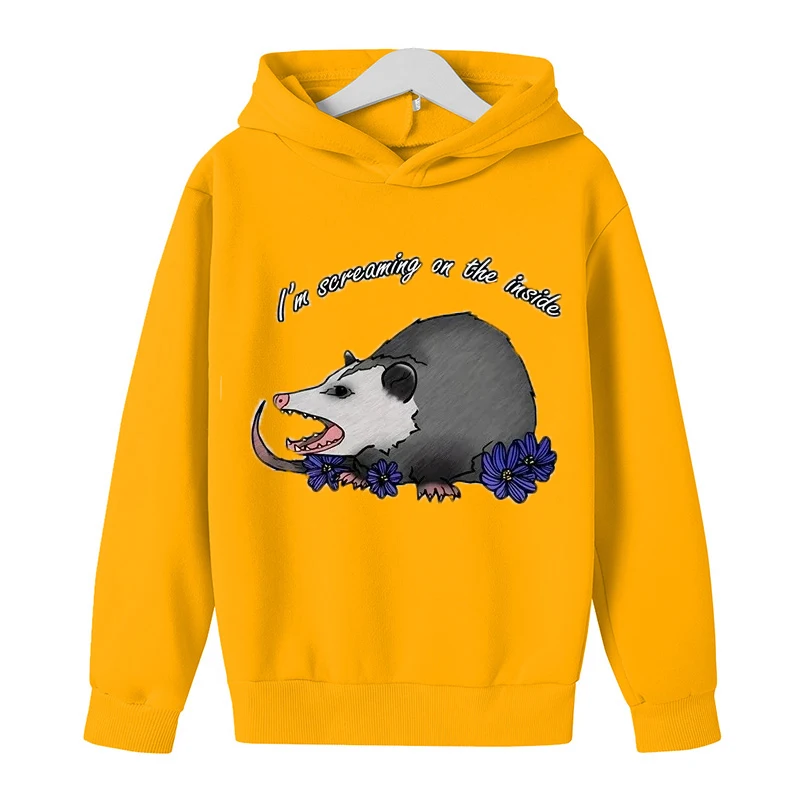 

New Spring and Autumn Boys and Girls Hooded Top 2-12 Year Old Children's Fashion Leisure Sports Hooded Middle Children's Fashion