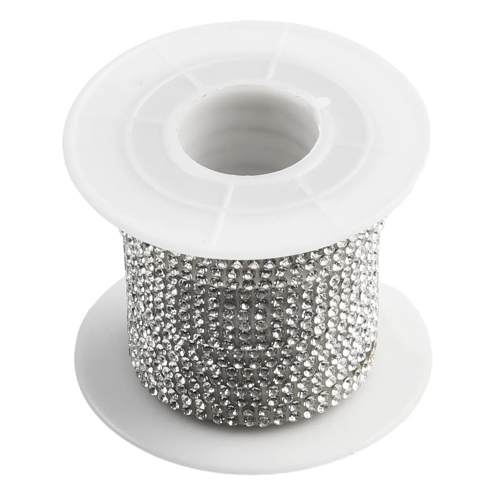 

5M Car Shiny Rhinestone Strip Bling Crystal Sticker Ribbon DIY Stickers Decorative Paper Ribbon