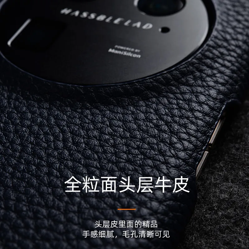 Case For OPPO Find X6 Pro Case Genuine Leather Cases X6 Luxury Fashion Business Back Cover