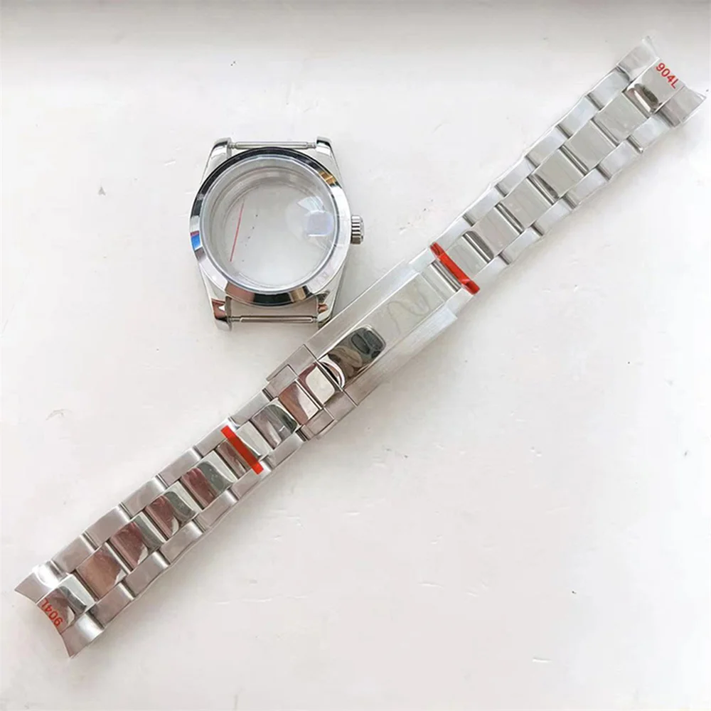 Cassa Dell'Orologio 36Mm Oyster Perpetual Sapphire Glass Bracciale In Acciaio Inossidabile Nh35 Per Orologi Con Movimento Nh36/4R