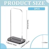 Boxing Glove Storage Holder 2 Pcs Acrylic Display Stand Easy Stand For Home Bedroom Office Bedroom Desktop Stand 6