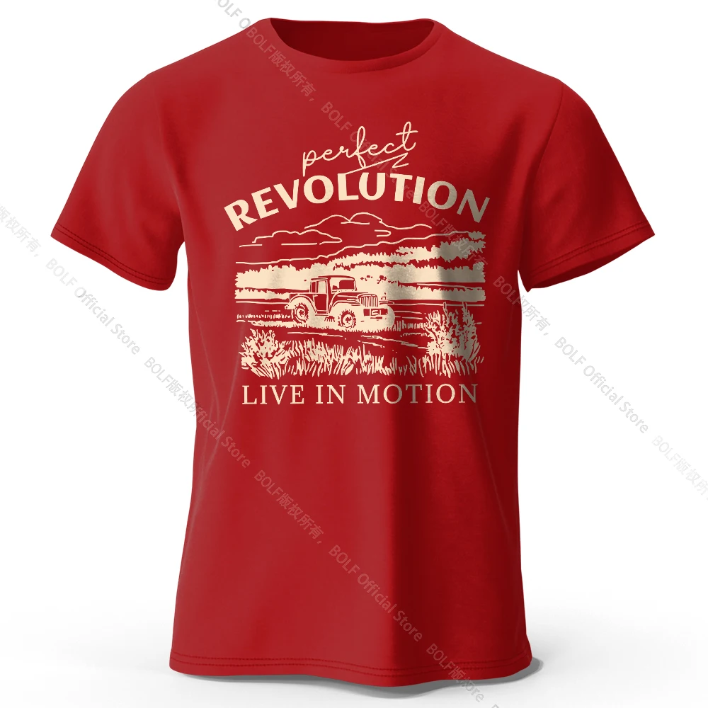 'Farm Tractor' Men's & Women's Cotton T-Shirt - Super Soft Unisex Tee, Multiple Sizes