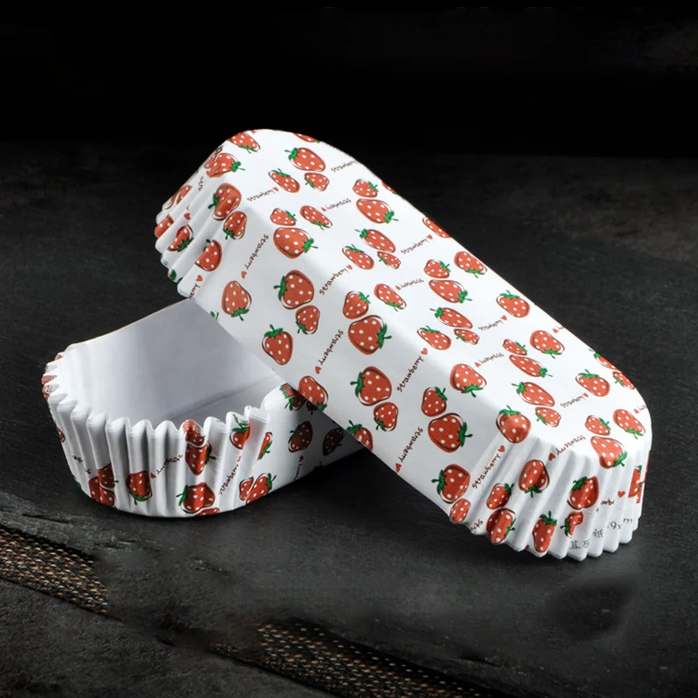 100 Pcs Food Tray Hot Dogs Boat Cups Bread Liners Trays Wrappers Paper Baking Pizza 145x6CM Pan Red Dessert