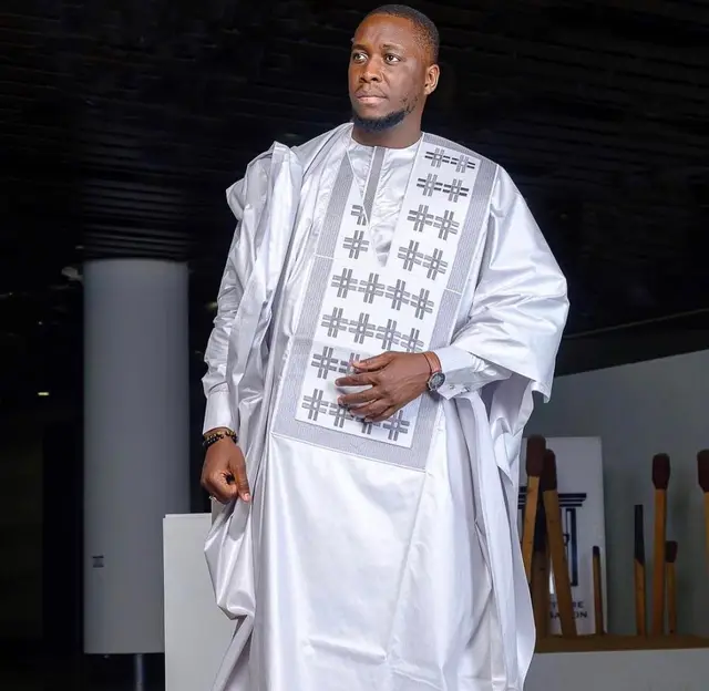 Ahmed Embroidered Agbada Outfit