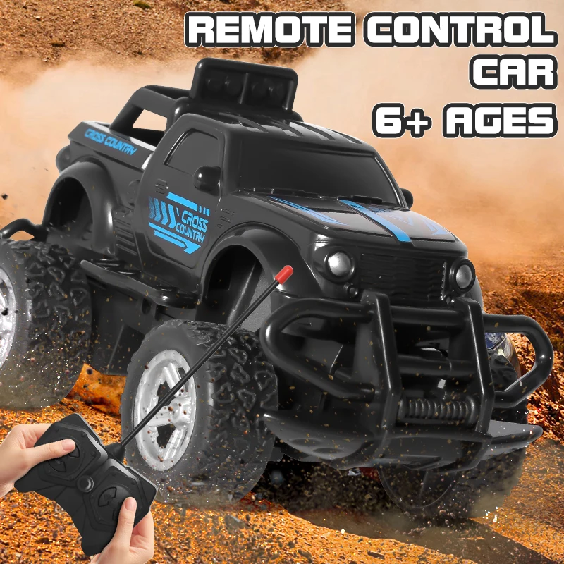 1: 43 remote-controlled off-road climbing vehicle four-way drift stunt vehicle children's electric toy car model 3