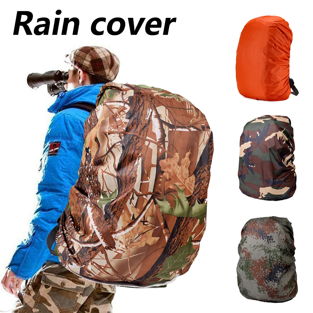 DanLink 35L Waterproof Cover for Backpack Waterproof Dust-Proof Ultra-Lightweight Shoulder Bag Protective Rain Cover for Outdoor Camping Hiking Army Green 